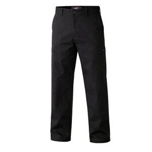 Dickies Loose Fit Work Pants Black Straight Leg Men's 36x30 (Approx)